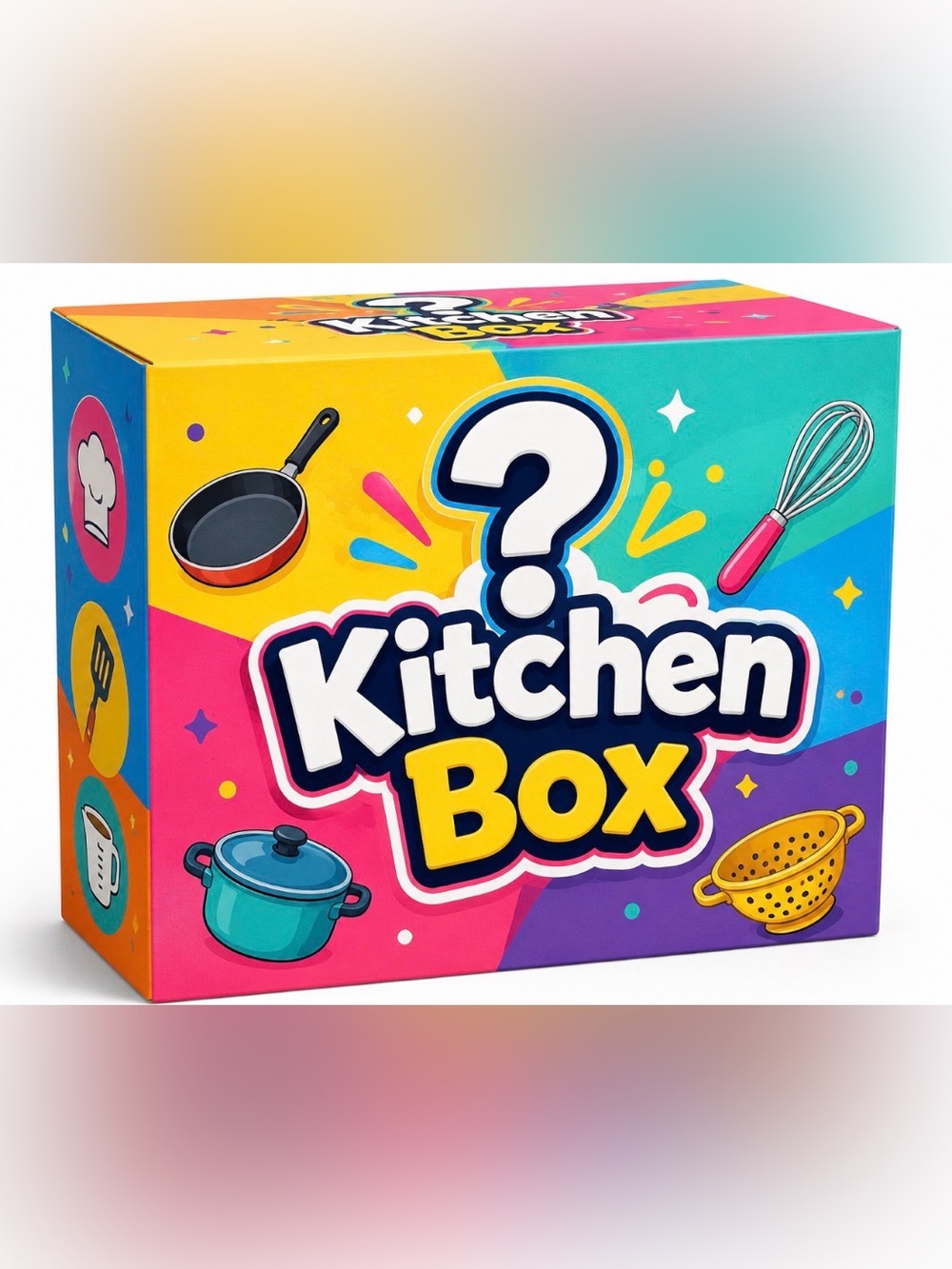 Kitchen Box Surprise Set - including Tupperware and Joli items 
10 items 🔪⏲️